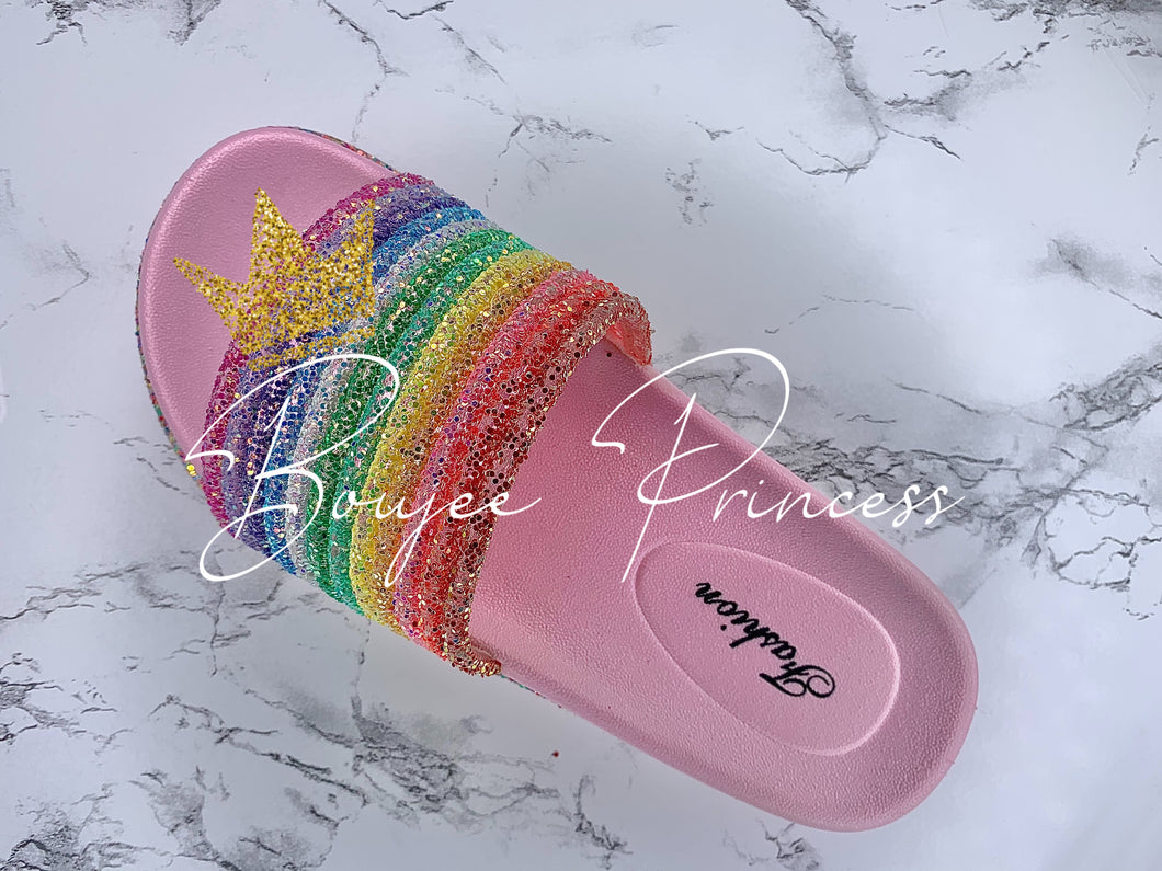 Boujee Rainbow Slides